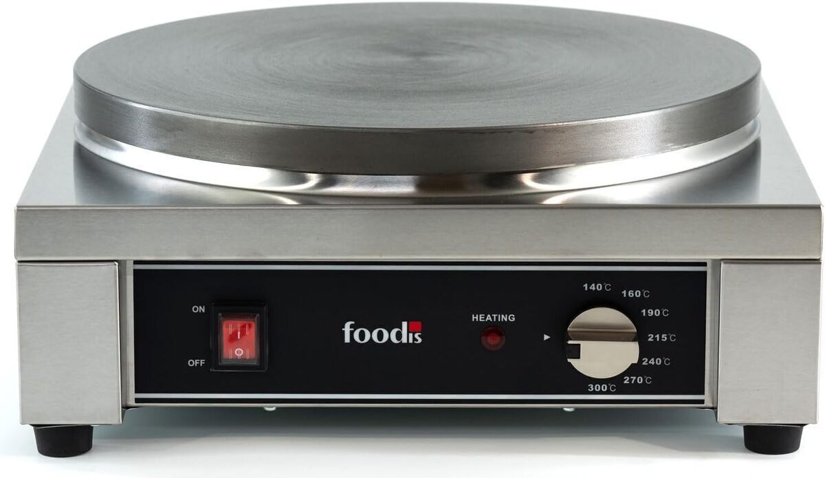 Test de la crêpière professionnelle foodis 2700W : performances et efficacité