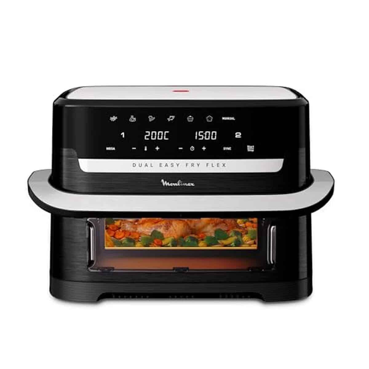 Test de la friteuse Moulinex Easy Fry Dual Flex : capacité 9L et double zone