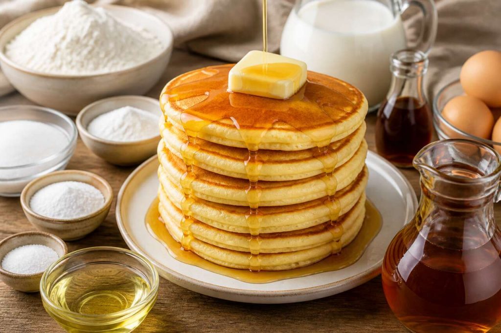 Recette de pancakes au lait ribot : ma préférée !