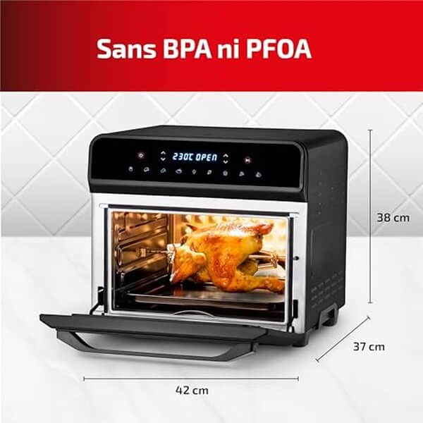 Découvrez notre test détaillé du four air fryer Ufesa Magnum XXL : performances, capacité, consommation et résultats de cuisson pour bien choisir votre appareil. 