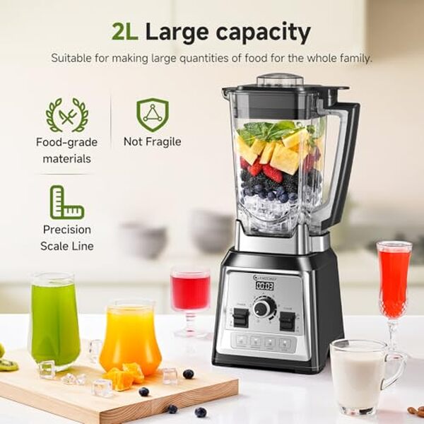 Découvrez notre test détaillé du blender AMZCHEF 2000W : puissance, polyvalence et performances pour vos smoothies et préparations culinaires.