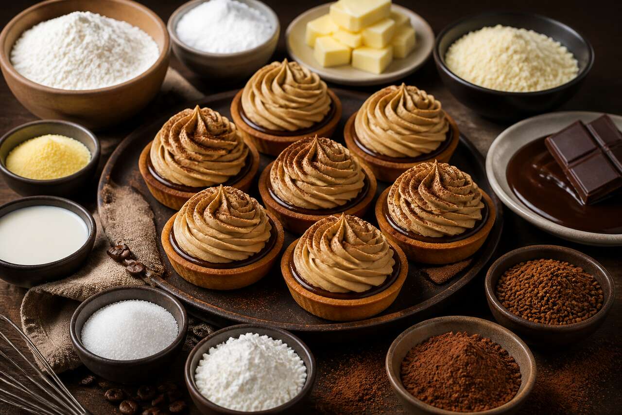 Recette de tartelettes café infiniment gourmandes