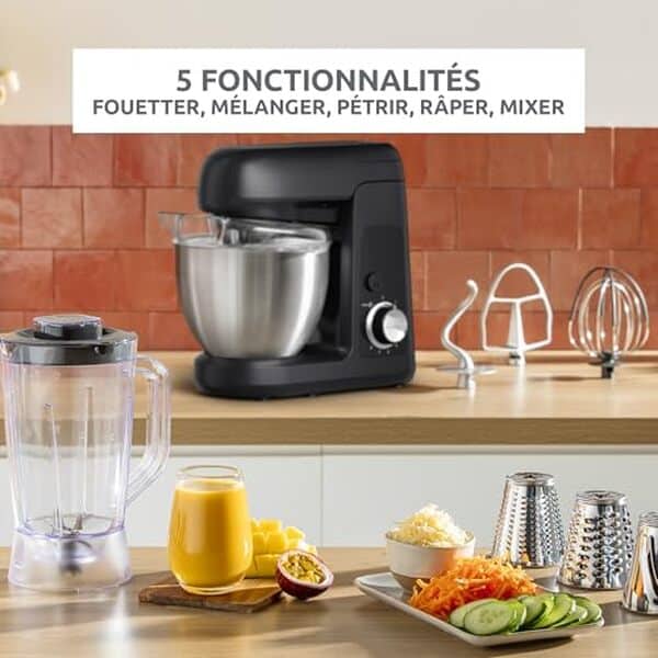 Découvrez notre test du robot pâtissier Moulinex Bake Partner QA522810 : performances, accessoires professionnels et caractéristiques pour pâtissiers amateurs. 