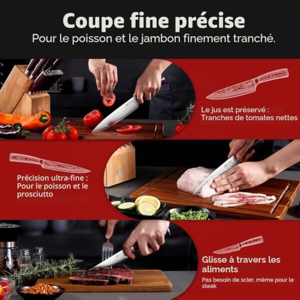 Découvrez notre test détaillé de l'ensemble de couteaux Paudin 14 pièces : qualité, tranchant et polyvalence pour une cuisine performante. 