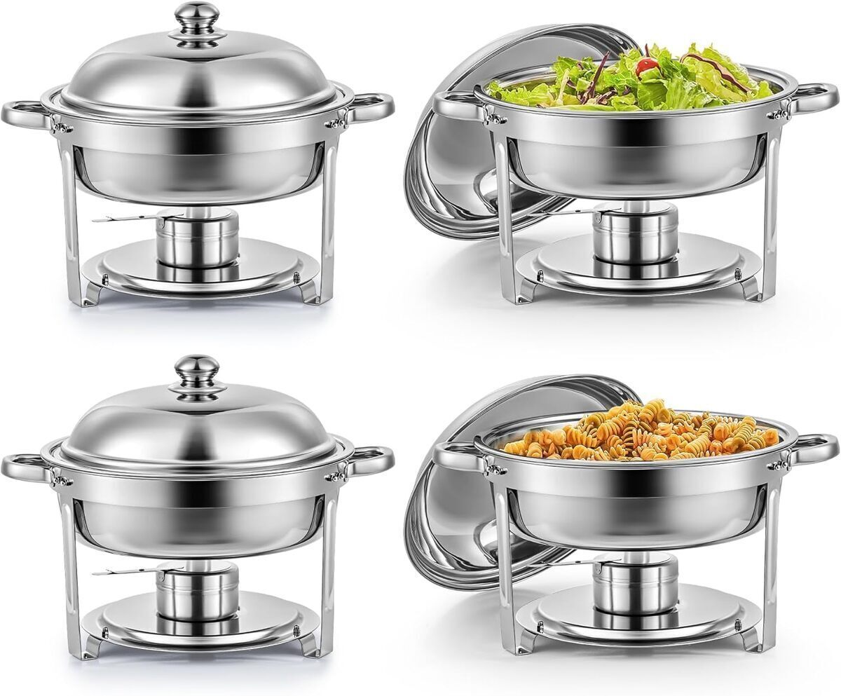 Test : buffets chauffants ronds Wilprep, chafing dish 5L