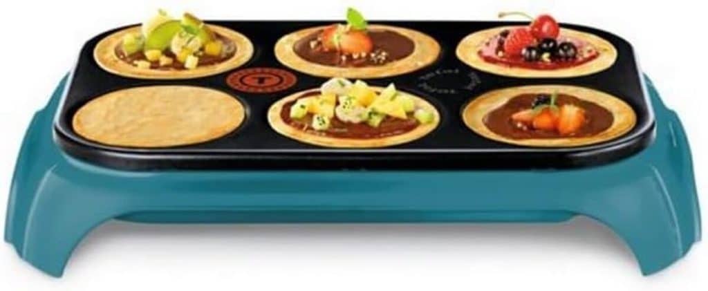 Test de la crêpière PY559301 1000w bleu