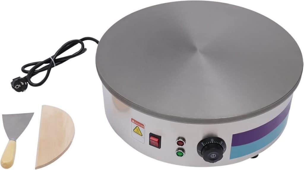 Test de la crêpière SX-450P : performance professionnelle