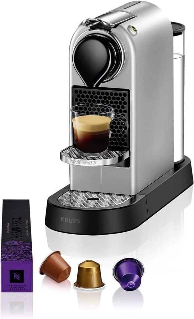 Test de la machine à café Nespresso Krups Citiz Argent