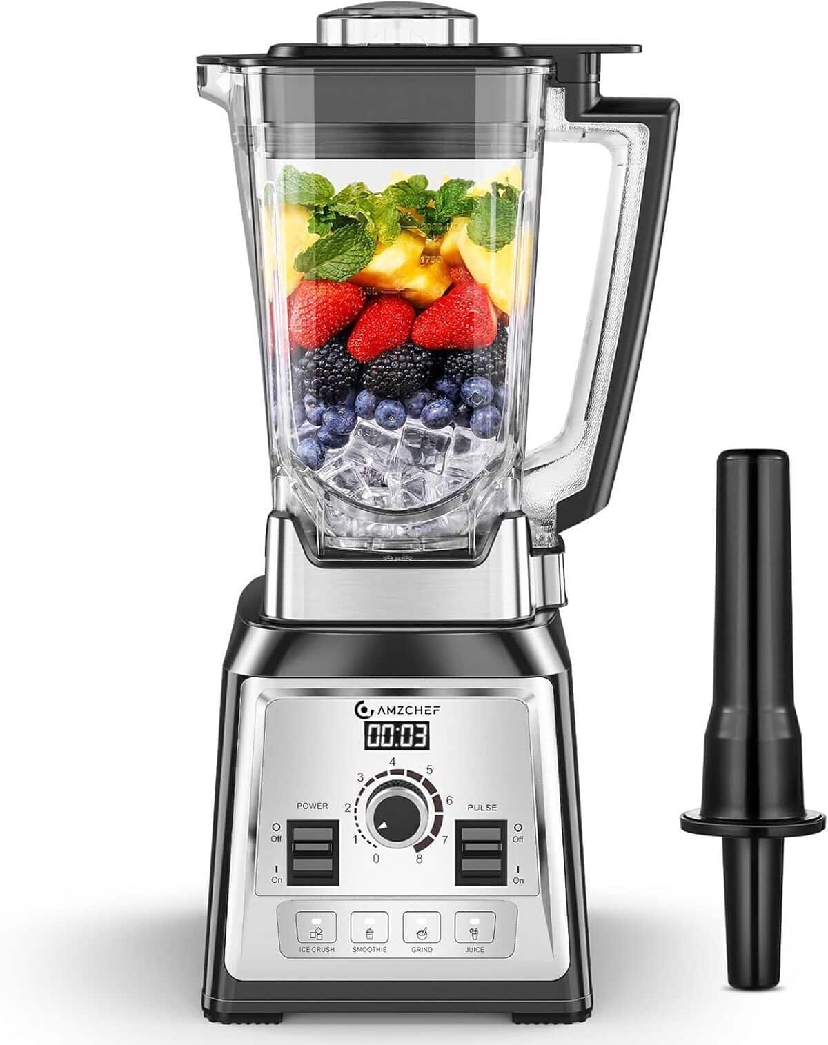 Test du blender AMZCHEF 2000W : puissance et polyvalence au rendez-vous