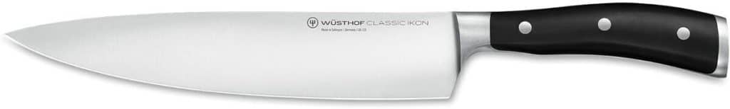 Test Du Couteau De Chef Wüsthof Classic Ikon 23 Cm : précision Et Élégance