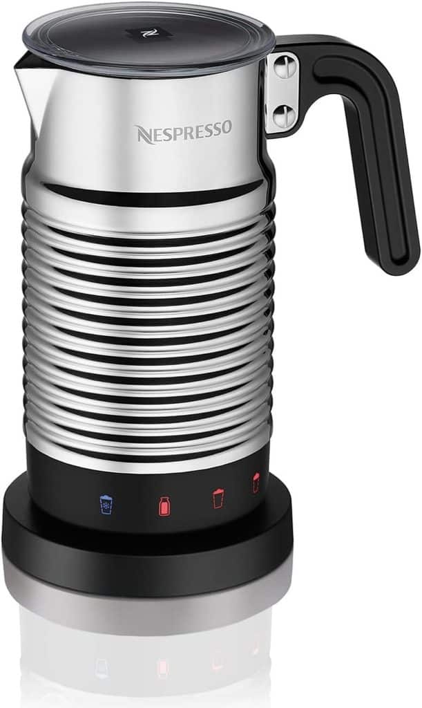 Test du mousseur à lait Nespresso Aeroccino 4 argenté