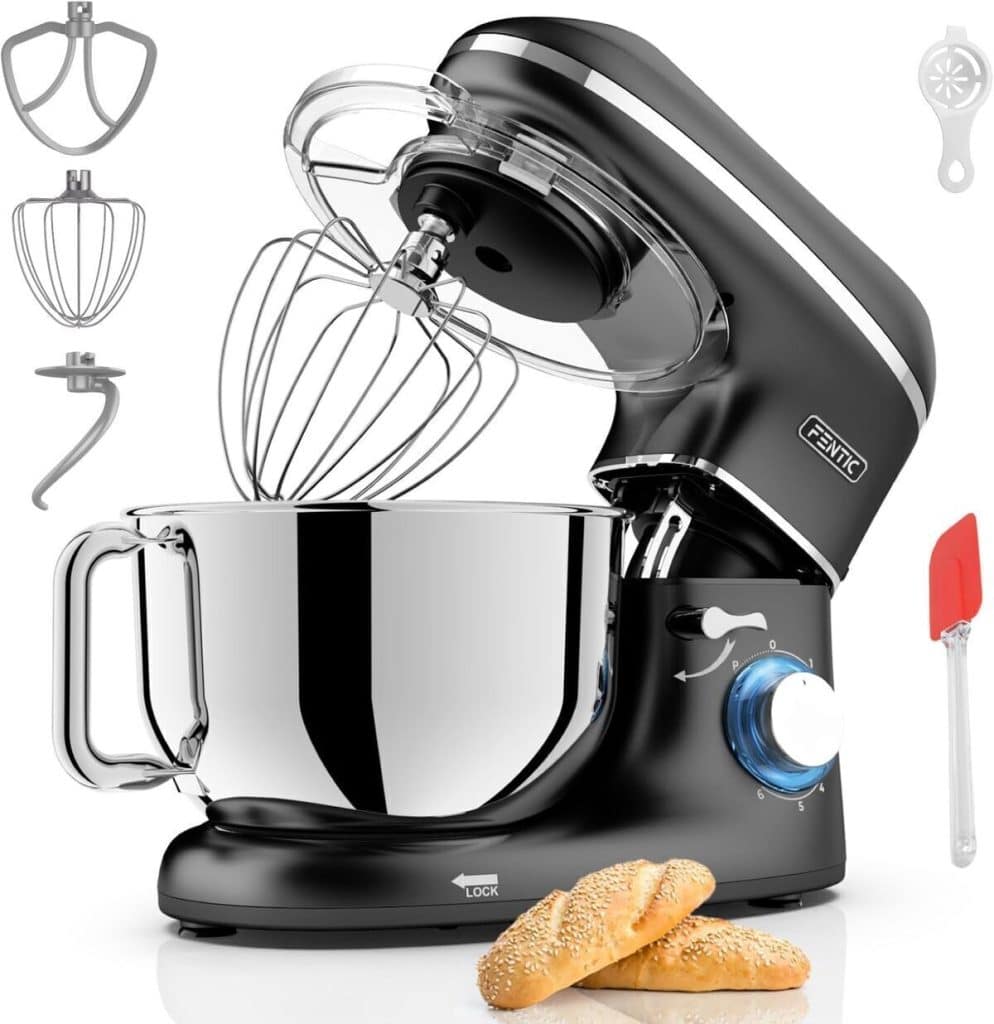 Test du robot pâtissier Fentic 2000W : puissance et accessoires professionnels