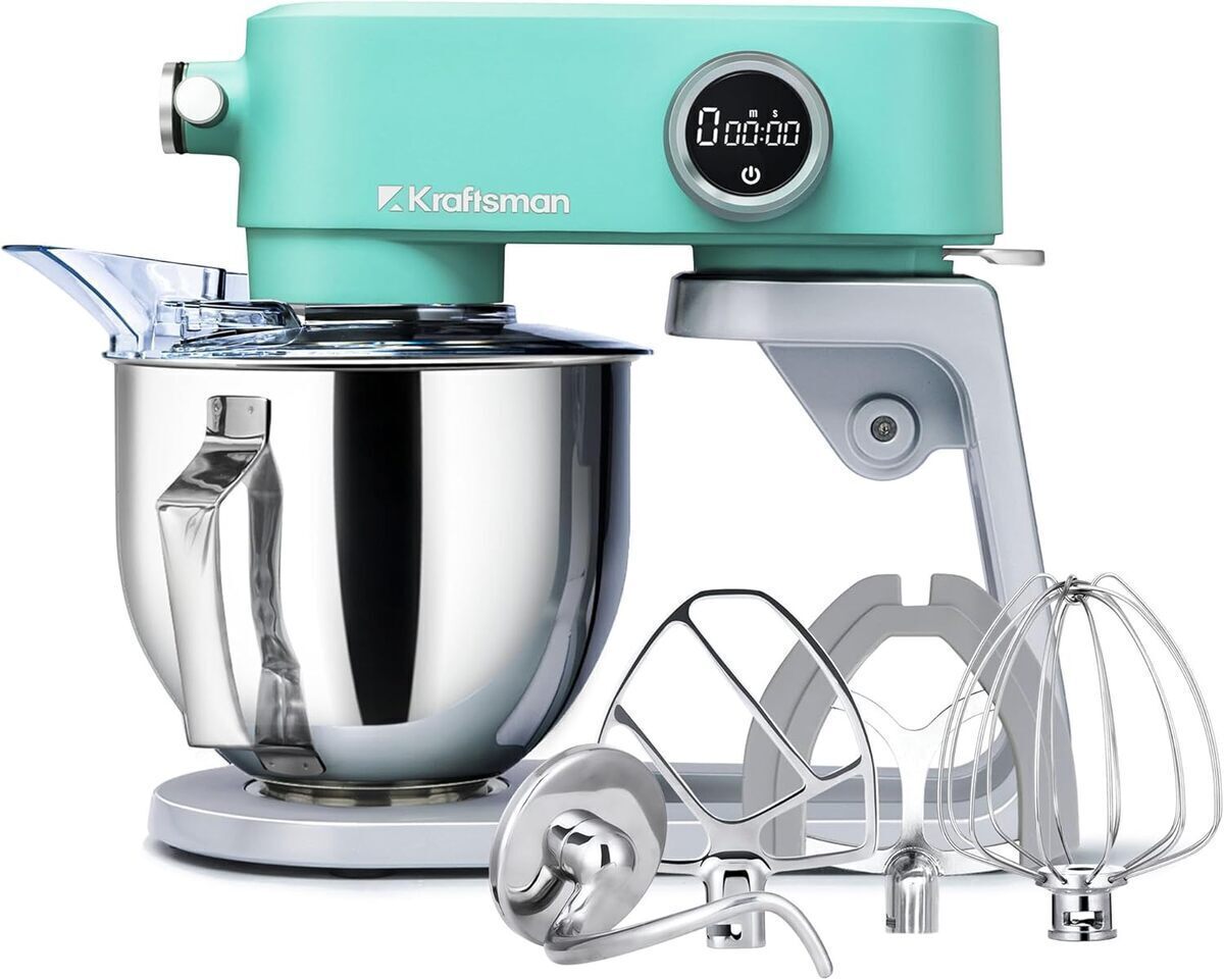 Test : kraftsman robot pâtissier 5 L, le pétrin pro à 8 vitesses