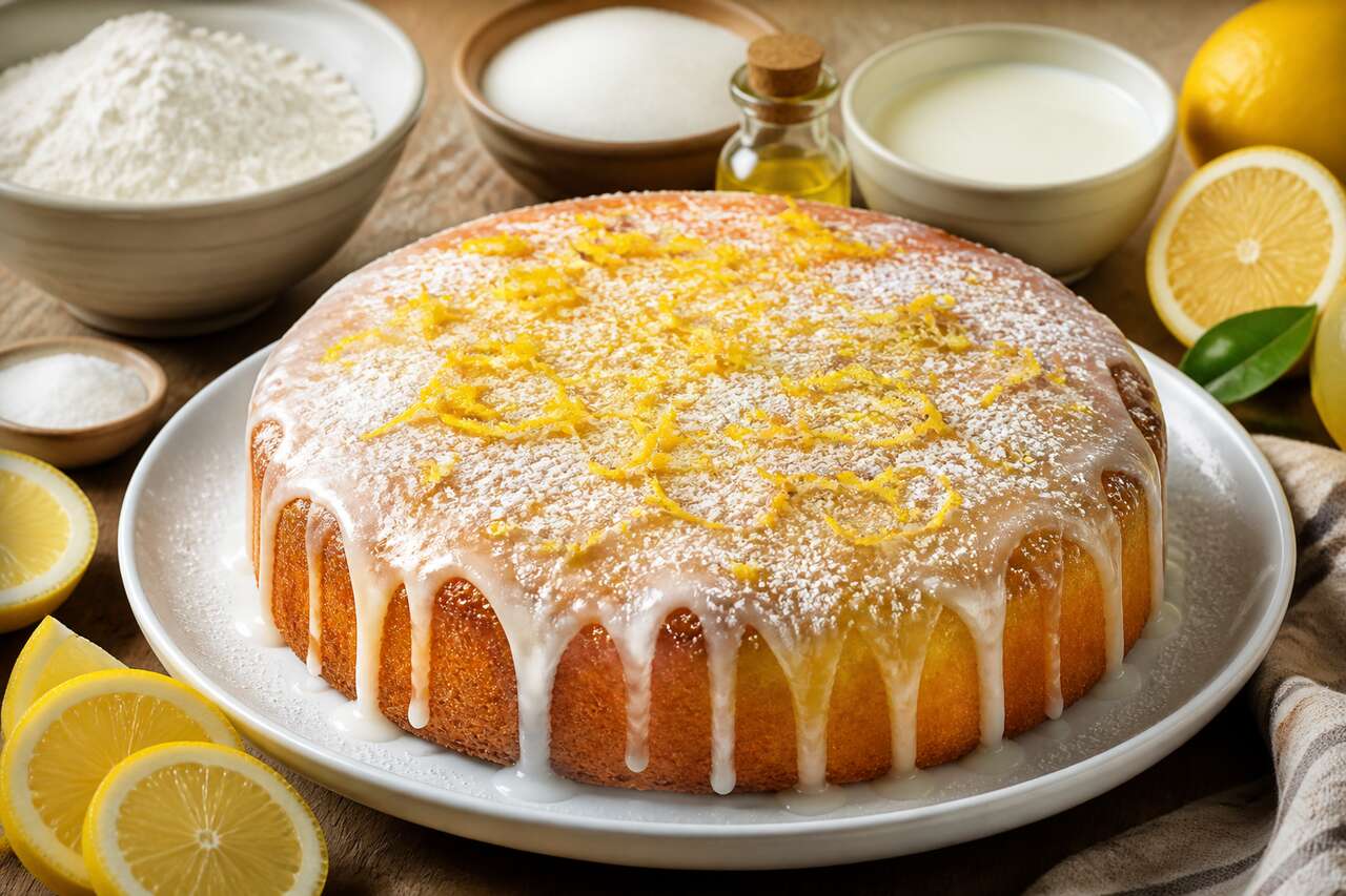Recette de cake au citron moelleux