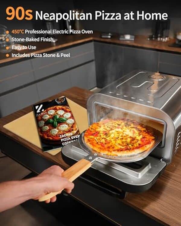 Test du four à pizza électrique zachvo 450℃ : performances, praticité et qualité de cuisson analysées pour bien choisir votre équipement. 