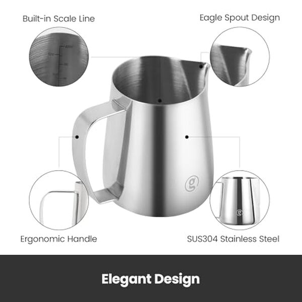 Découvrez notre test détaillé du pichet à mousse Gemilai, l'accessoire incontournable pour préparer un café professionnel à domicile. Qualité, performance et avis d'expert. 