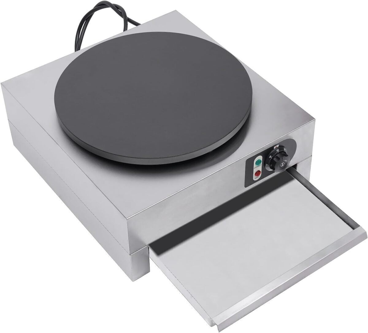 Test : appareil à crêpes PUDLOR 3000 W, 40 cm