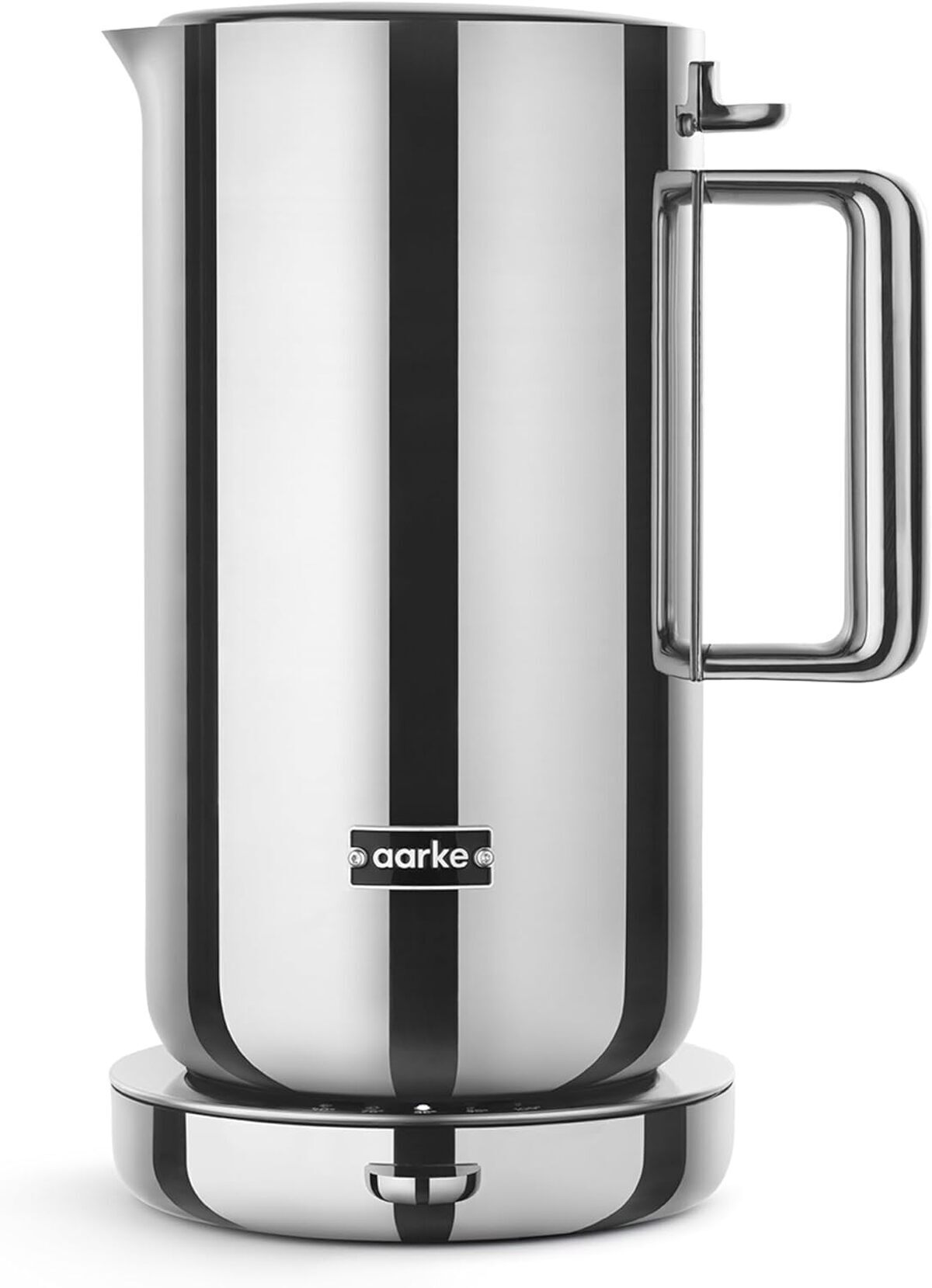 Test : bouilloire Aarke acier, réglages multiples