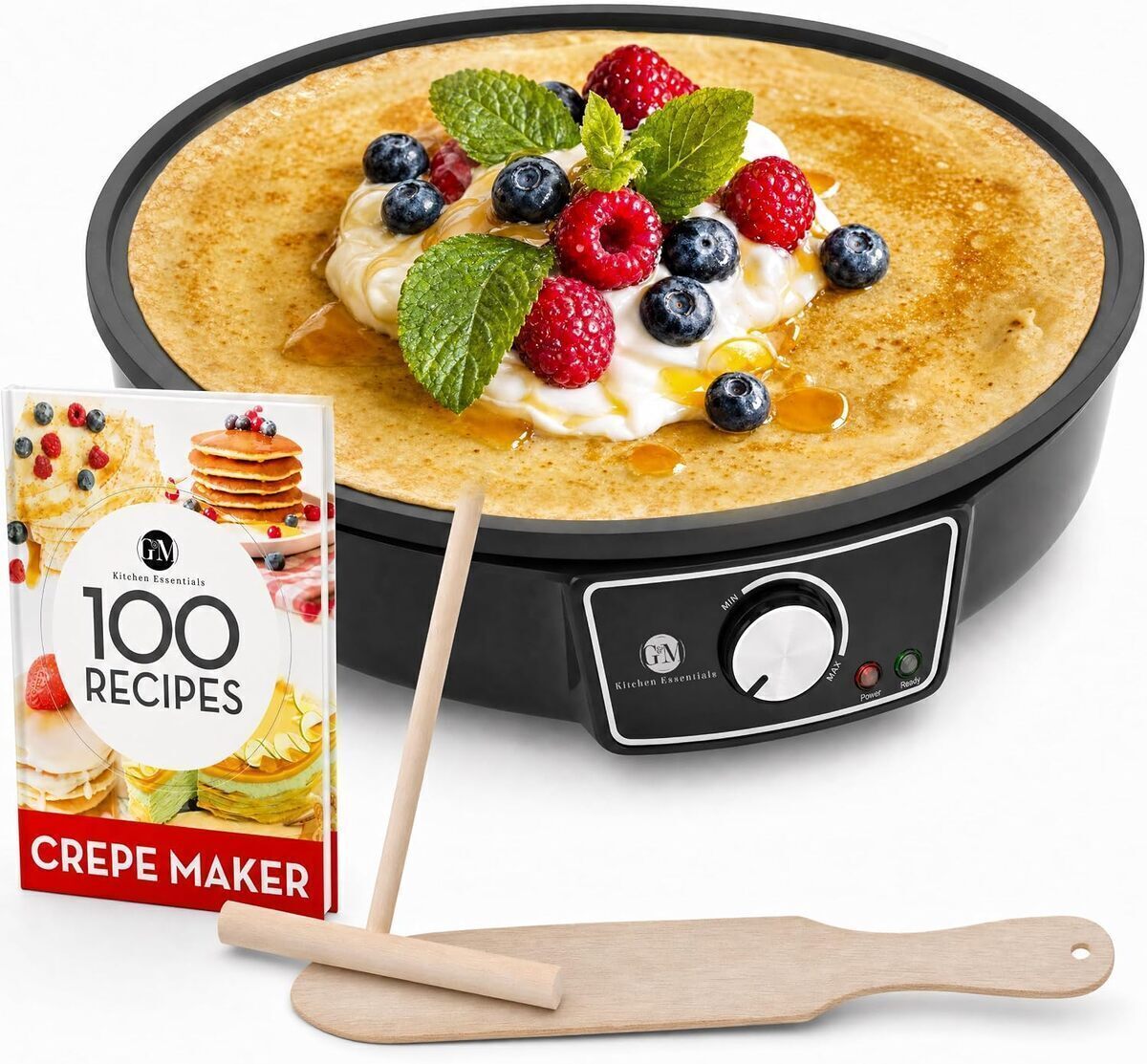 Test : crêpière G&M Kitchen Essentials antiadhésive de 12 pouces