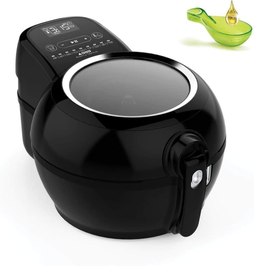 Test de la friteuse sans huile 1.2kg 1350w - YY3825FB noir