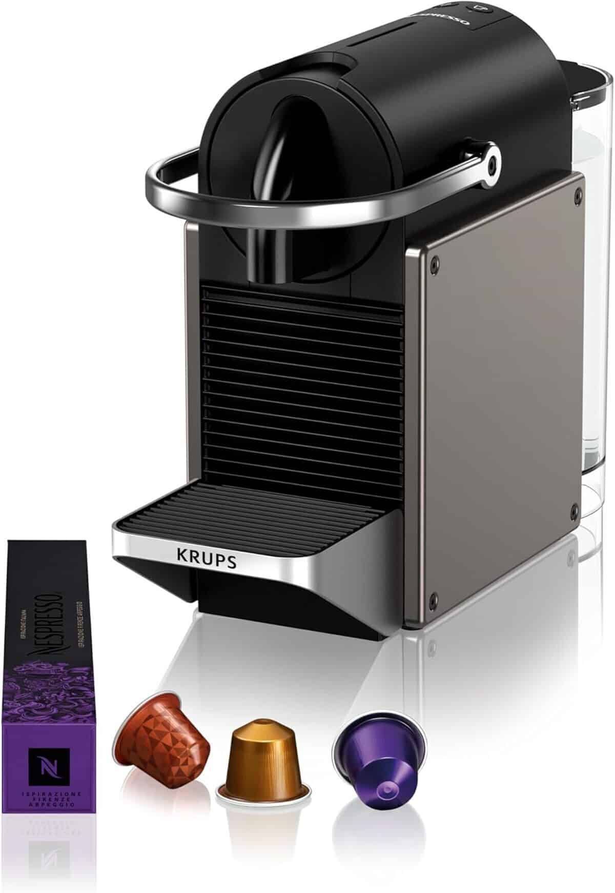 Test de la machine à café Krups Pixie Titane de Nespresso