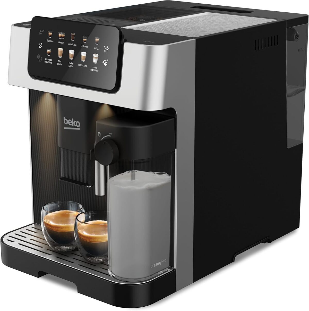 Test de la machine expresso automatique Beko noir
