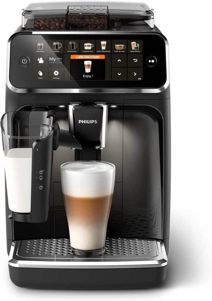 Test de la Philips Série 5400 Lattego : expresso et 12 cafés au choix