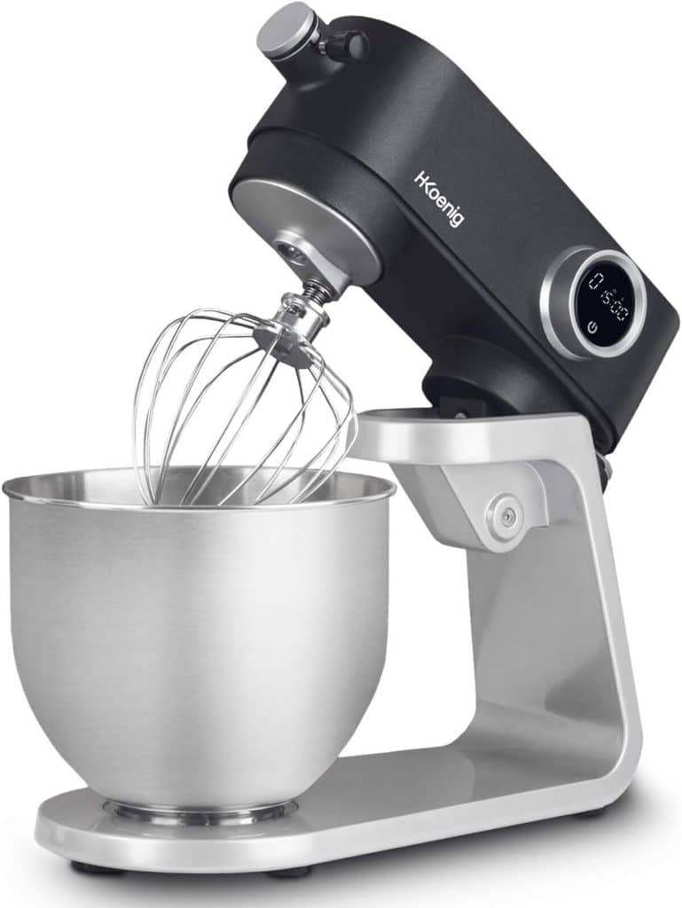 Test du robot pâtissier H.Koenig KM120 : puissance et polyvalence en cuisine