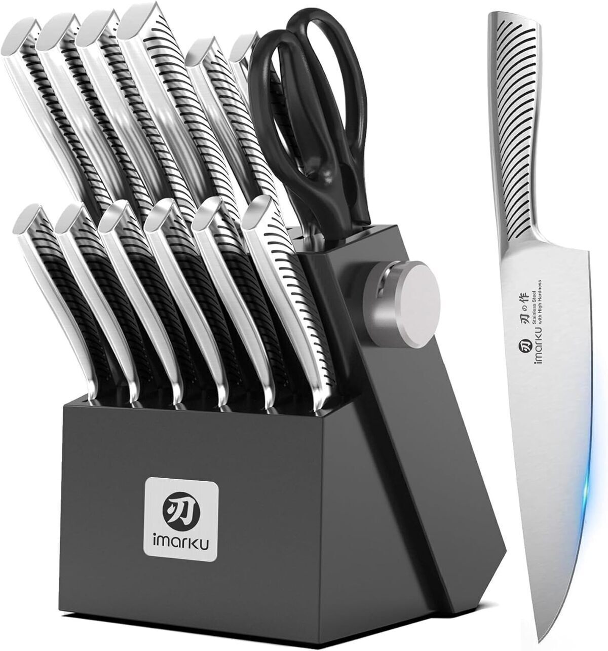 Test du set de couteaux professionnels imarku : 14 pièces en acier inoxydable