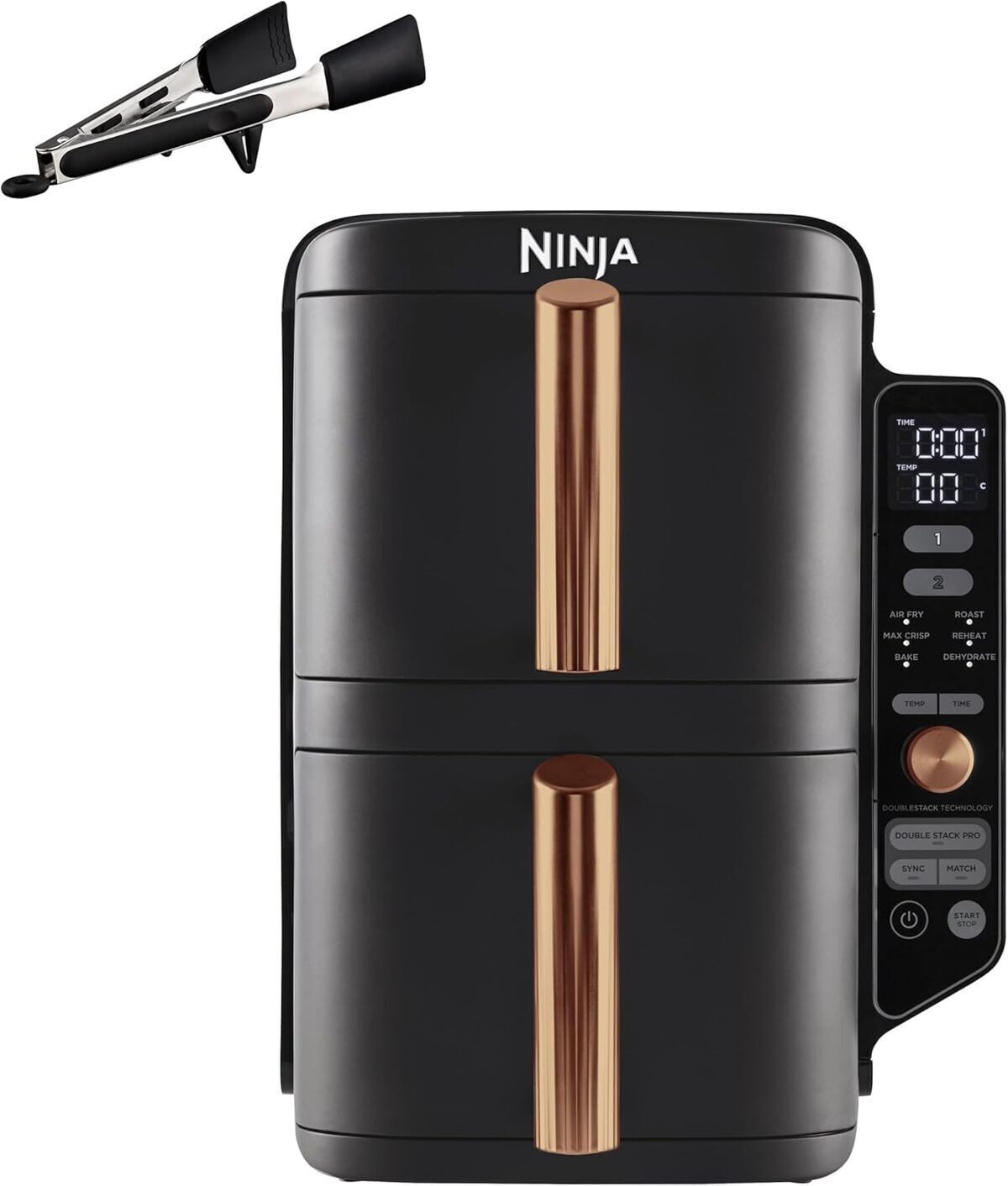 Test : friteuse NINJA Double Stack XL Air Fryer 9, 5 L, 6 fonctions