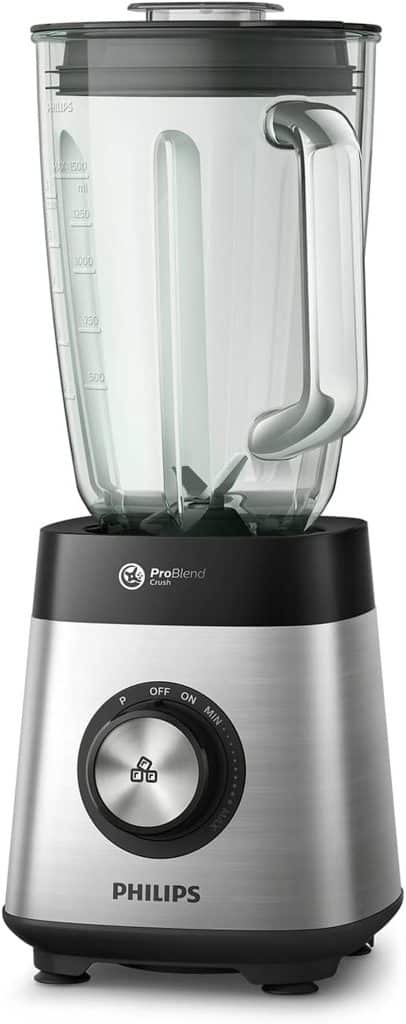 Test Philips HR3573/90 : blender puissant 1000W et pichet en verre 2L