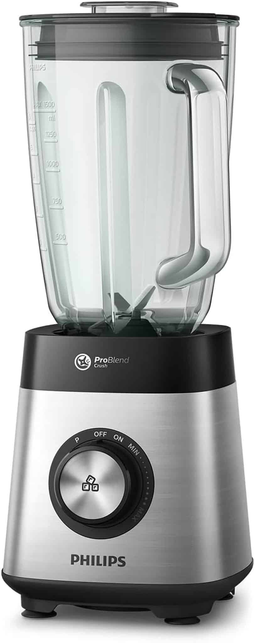 Test Philips HR3573/90 : blender puissant 1000W et pichet en verre 2L