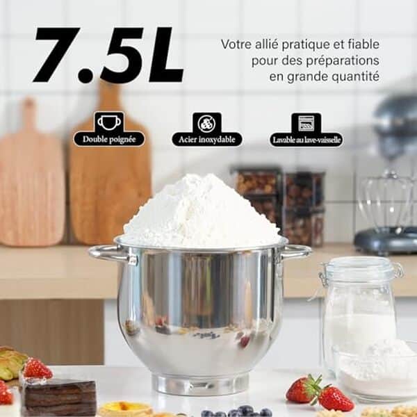 Découvrez notre test détaillé du robot pâtissier Kitchen in the Box 1400W : performances, fonctionnalités et avis pour bien choisir votre appareil de pâtisserie.