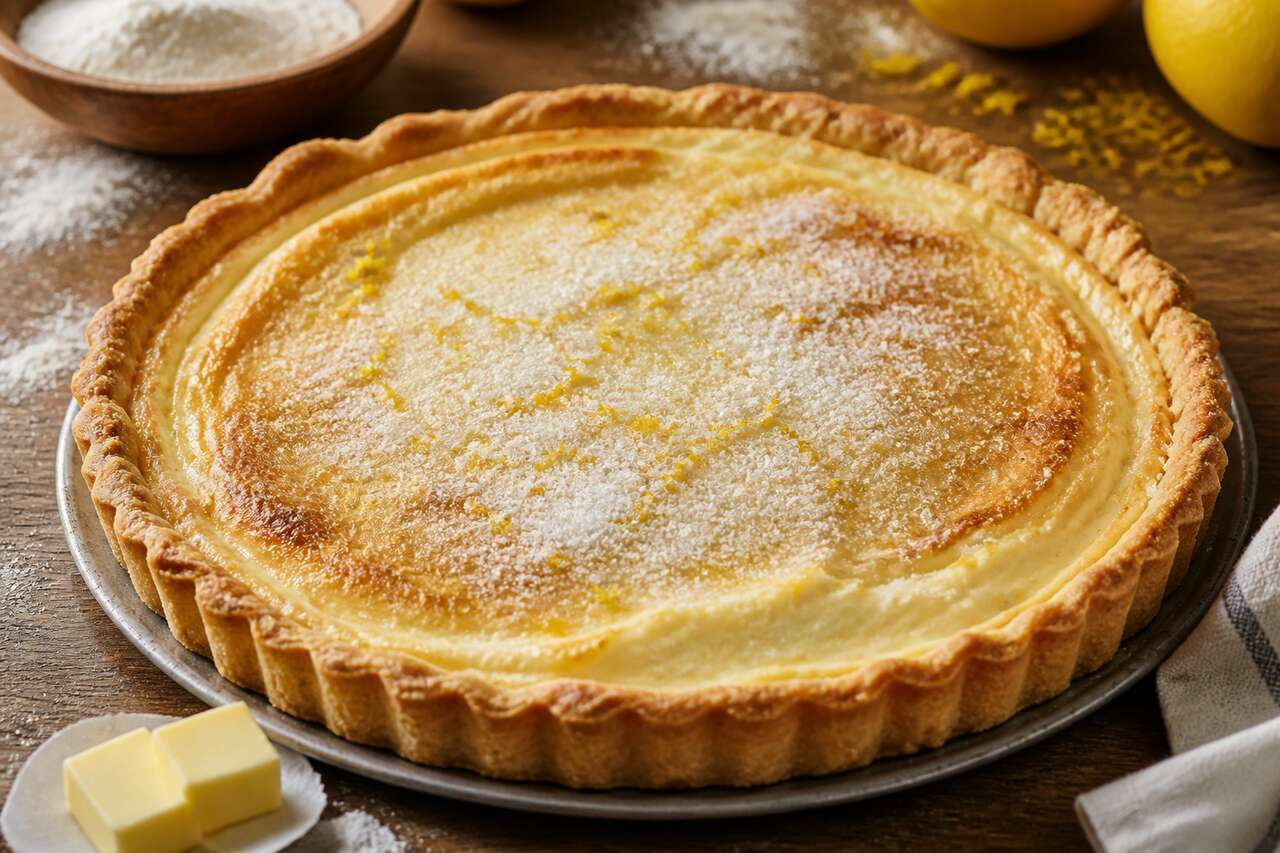 Recette de tarte au fromage blanc