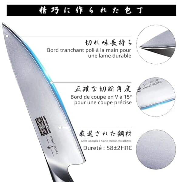 Découvrez notre test complet de l'ensemble de couteaux HOSANHO 16 pièces ultra tranchants. Qualité, performance et durabilité : tous les détails pour bien choisir.