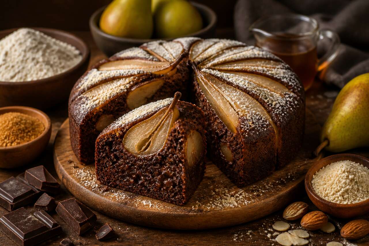 Cake poire chocolat : recette saine et délicieuse