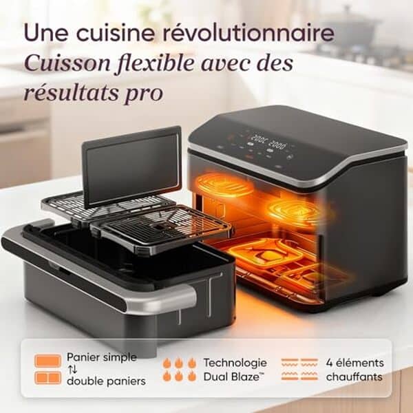 Découvrez notre test détaillé de la friteuse sans huile Cosori Air Fryer Twinfry 10L : performances, avantages et avis pour bien choisir votre appareil. 