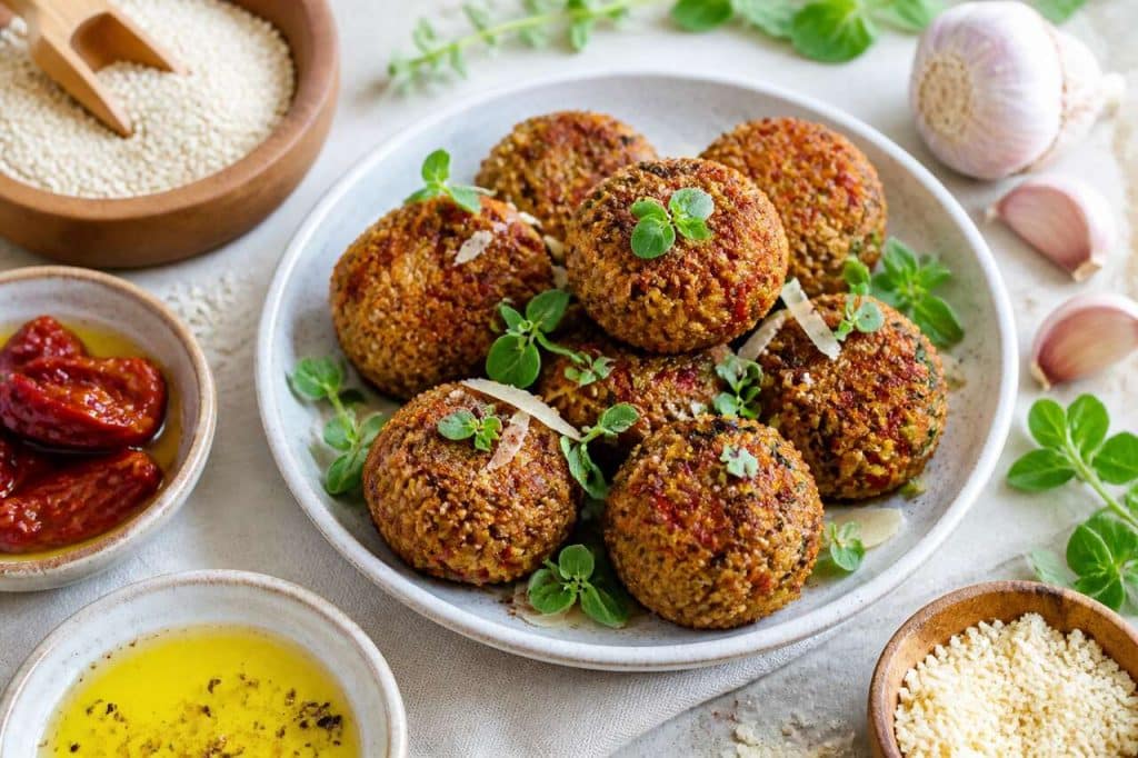 Boulettes de quinoa aux tomates séchées : recette savoureuse et facile