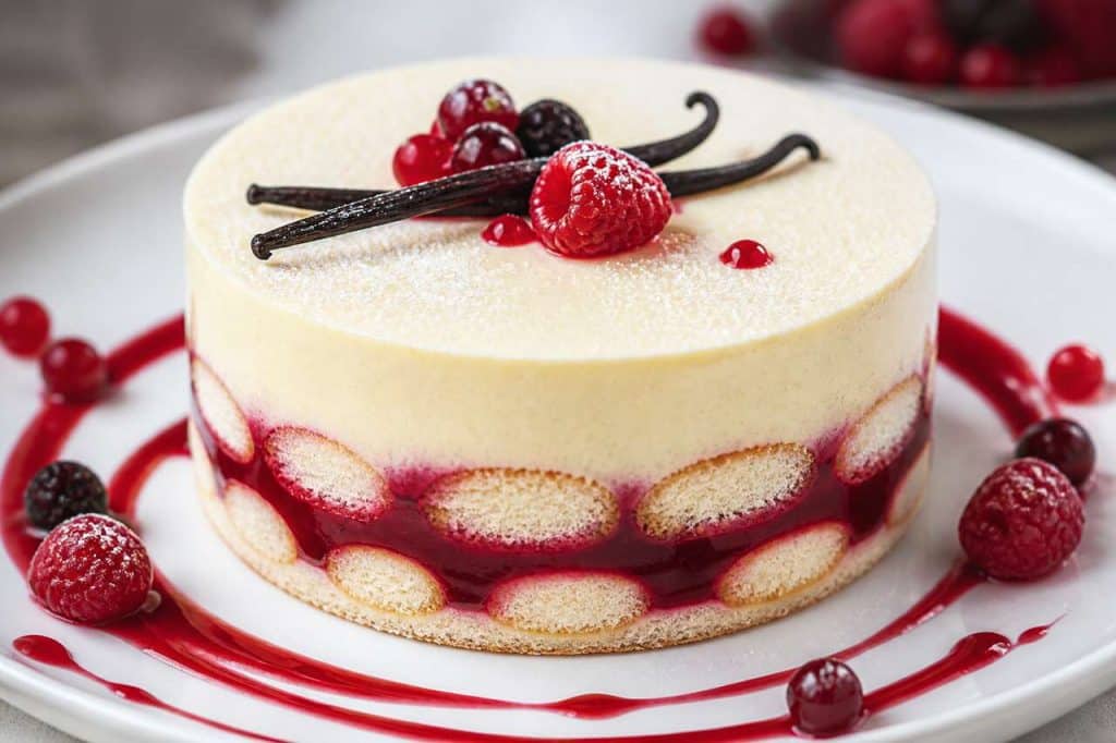Recette Entremets Vanille Et Fruits Rouges