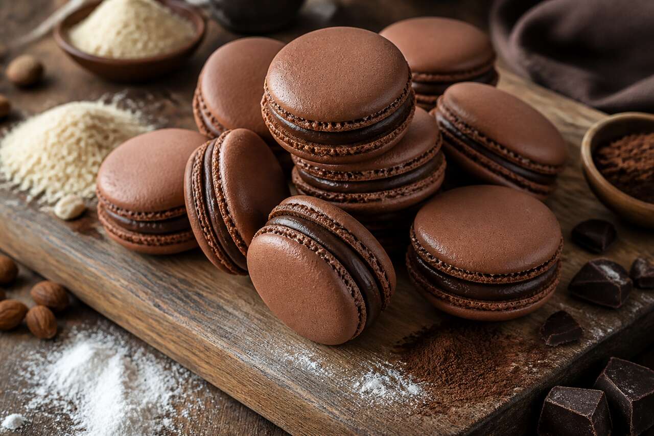 Recette de macarons au chocolat : astuces et préparation
