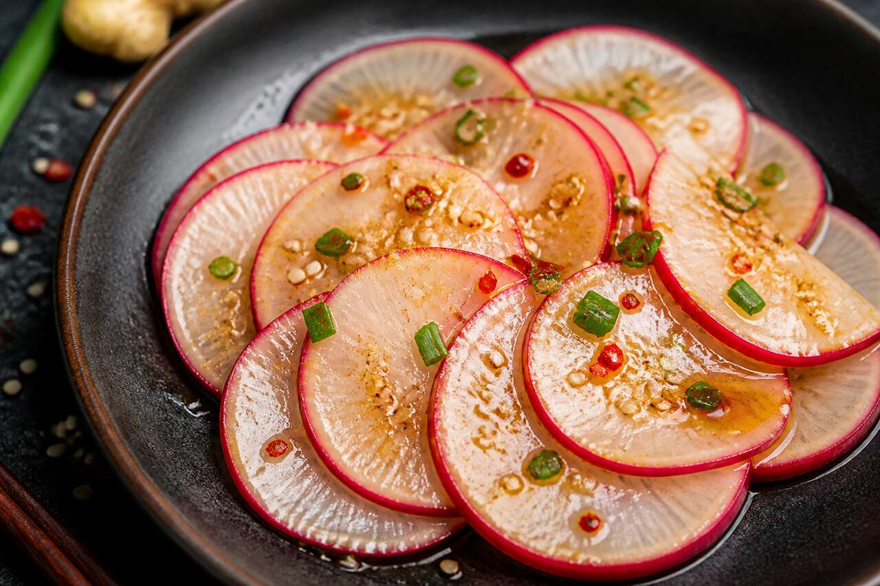 Radis Marinés : saveurs d'Asie à Déguster
