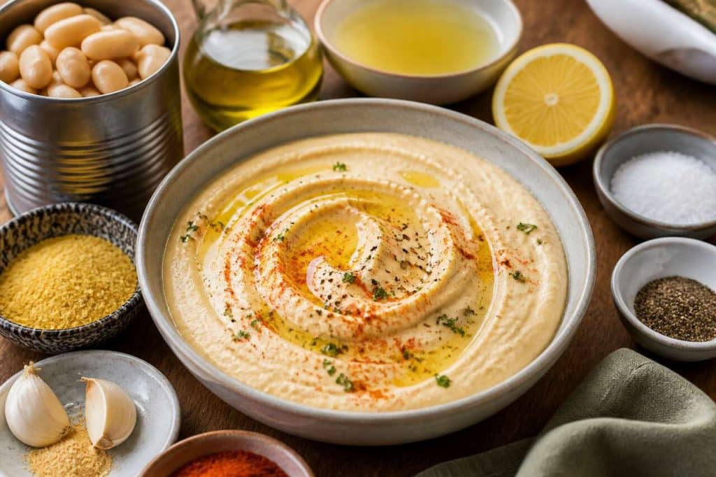 Sauce crémeuse protéinée : recette aux haricots blancs