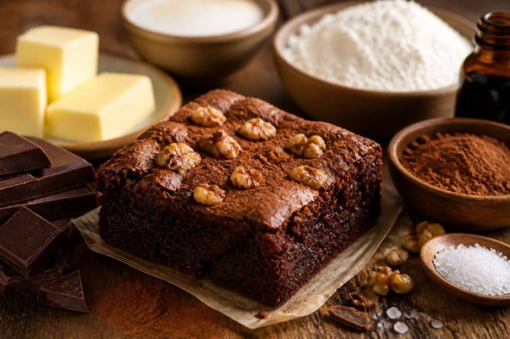 Délicieux brownie au chocolat : recette gourmande