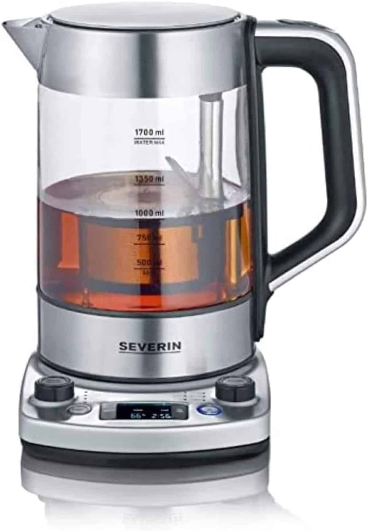 Test : bouilloire Severin WK 3422 en verre 3 000W programmable