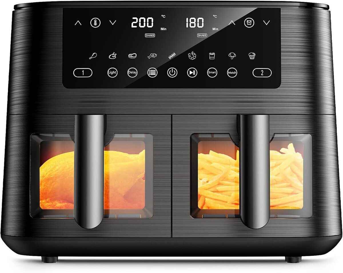 Test de la friteuse à air double zone 9 litres : cuisson saine et rapide
