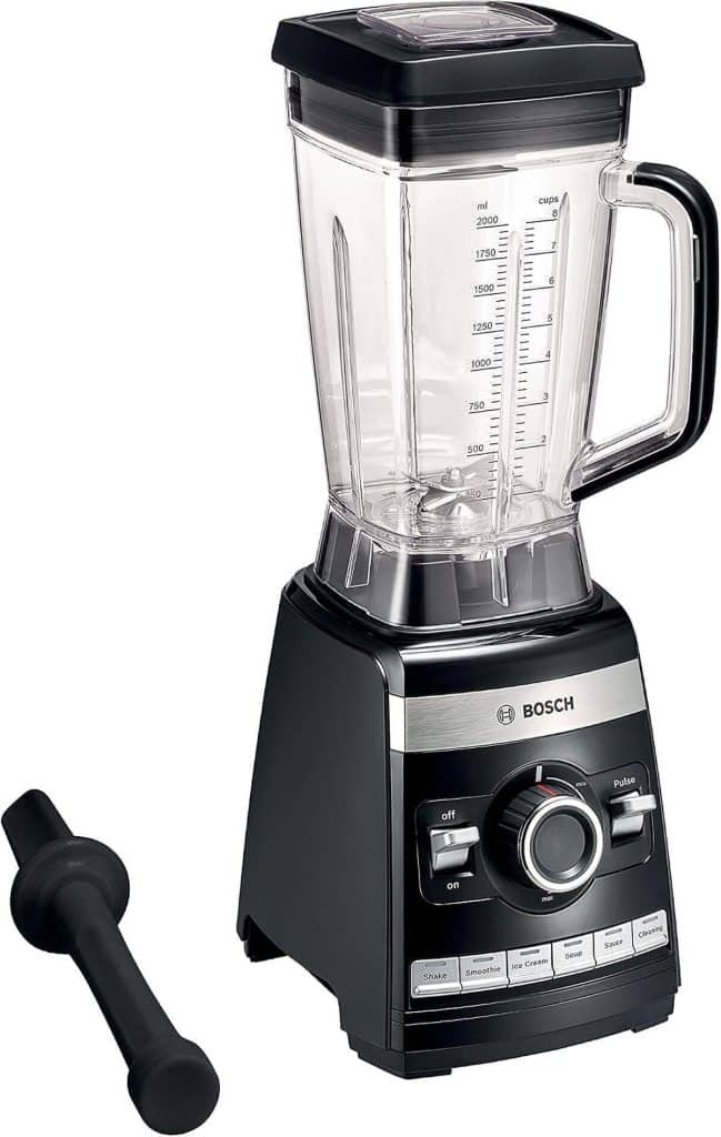 Test du blender Bosch VitaBoost 1600 W : puissance et performance