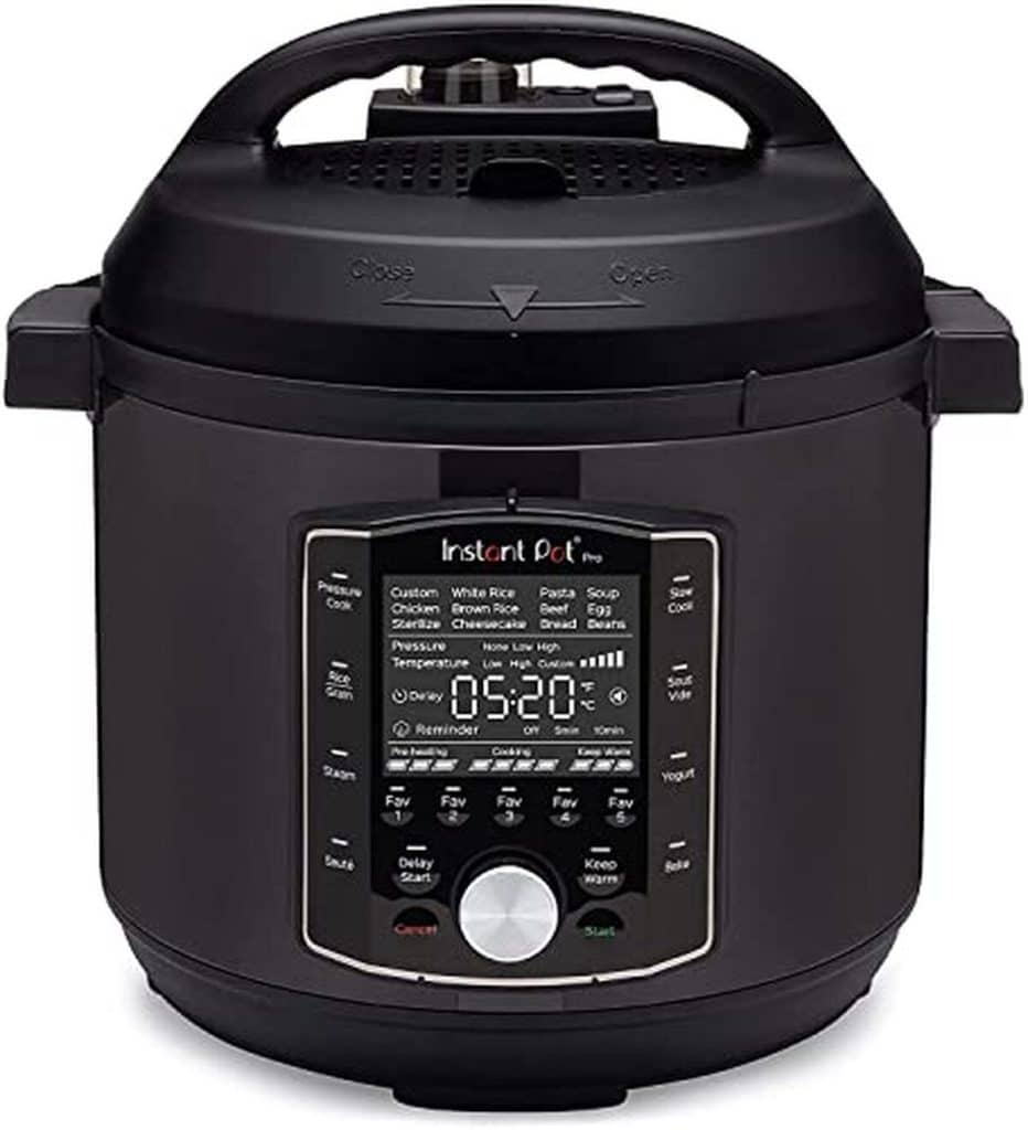Test Instant Pot Pro 8 : autocuiseur électrique multifonction 1200W, 7.6L