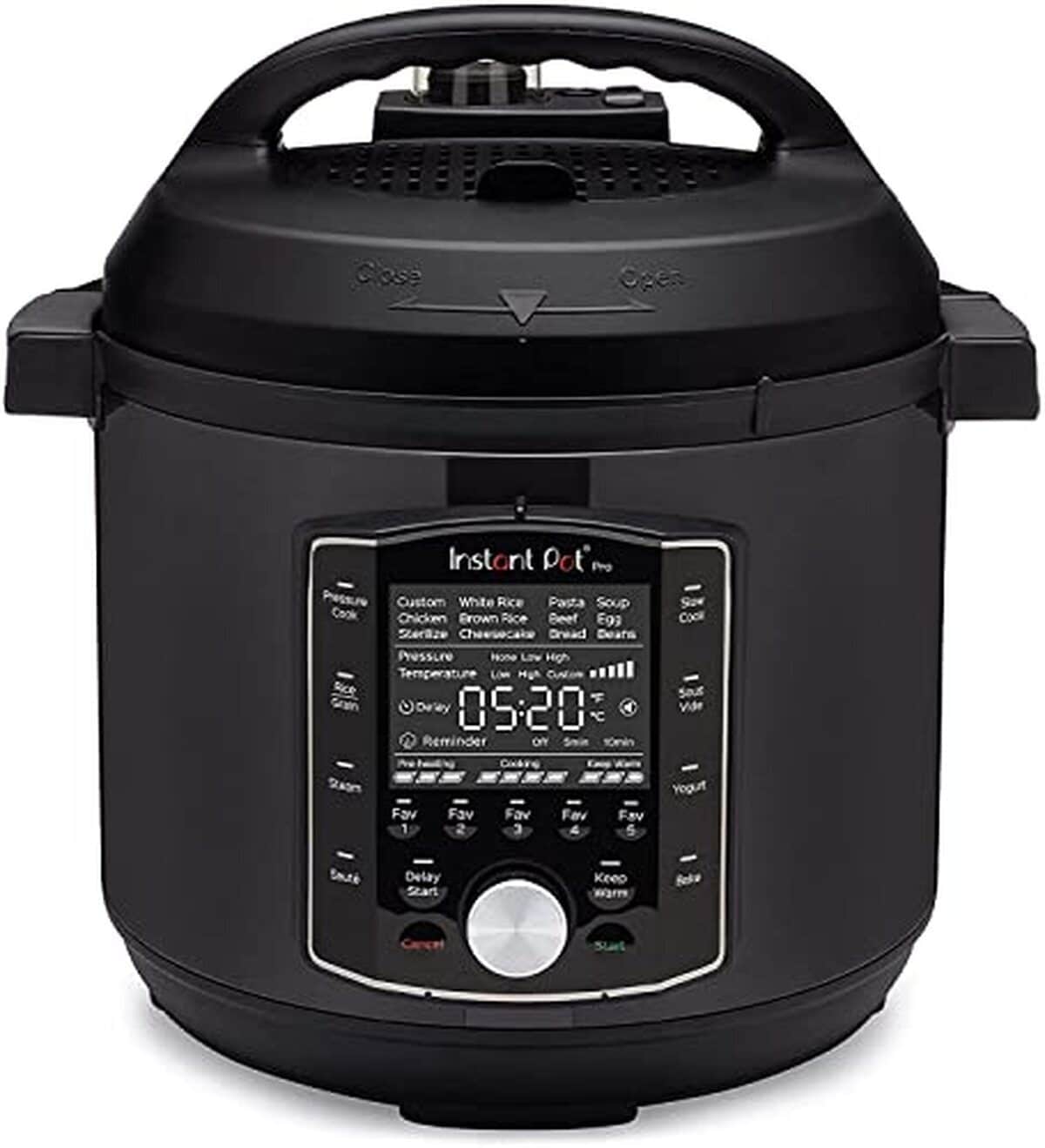 Test Instant Pot Pro 8 : autocuiseur électrique multifonction 1200W, 7.6L