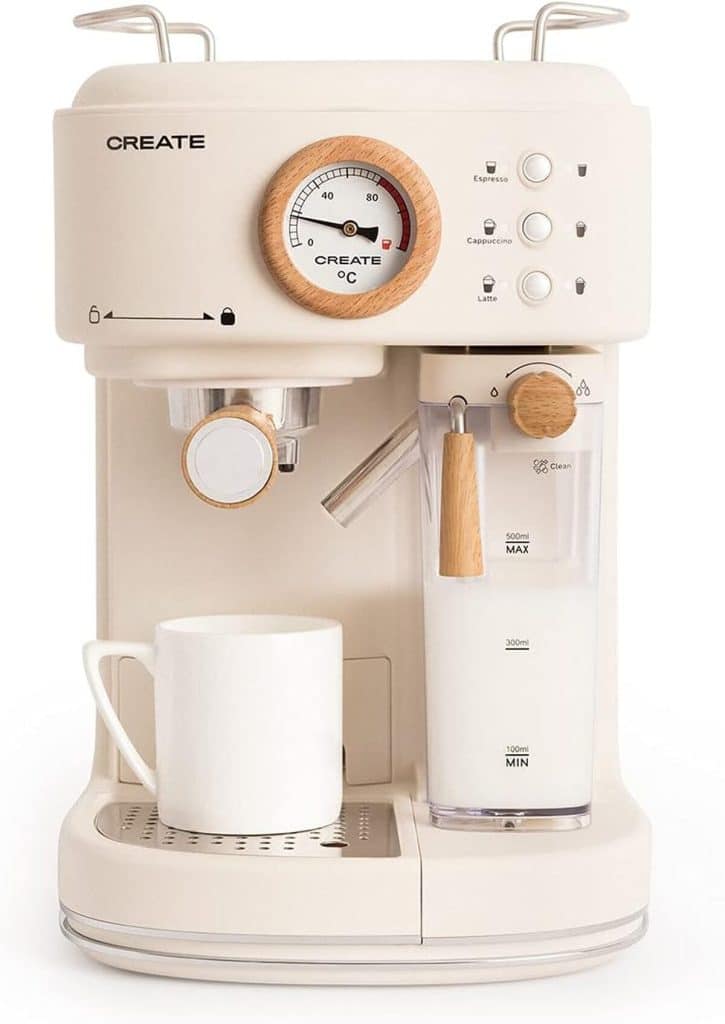 Test : machine à espresso Create Thera Retro Pro 20 bar