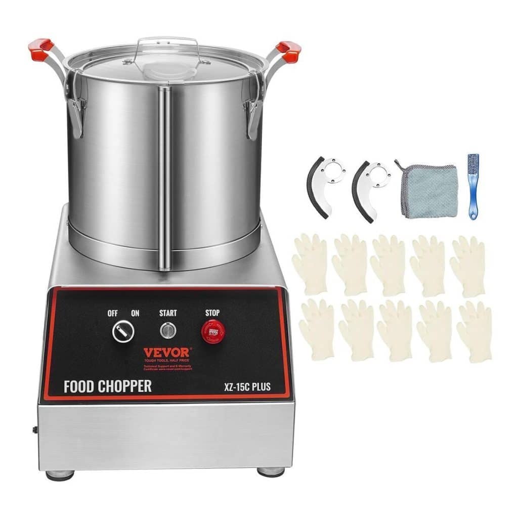 Test : robot culinaire VEVOR 1400 W, mixeur multifonction 15 L